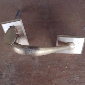 Elegant Solid Copper Gold Door Handle